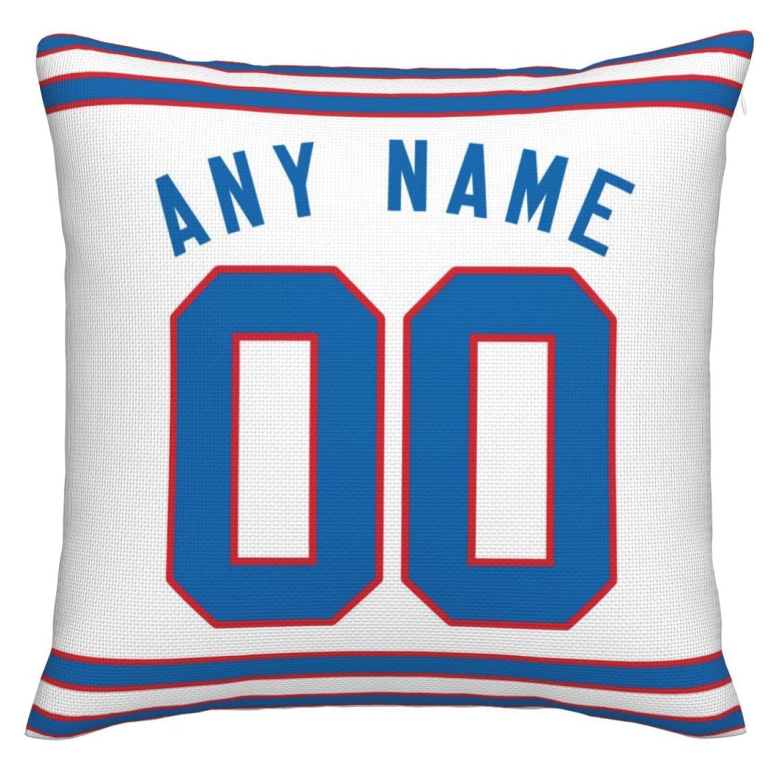 Custom B.Bills Pillow Royal Football Team Decorative Throw Pillow Case Print Personalized Football Style Fans Letters & Number Birthday Gift Football Pillows