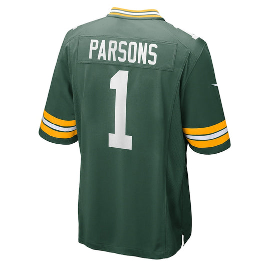 GB.Packers #1 Micah Parsons Green Vapor F.U.S.E. Limited Jersey