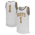 #1 C.Buffaloes Replica Basketball Jersey - White American College Jerseys