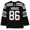 NJ.Devils #86 Jack Hughes Fanatics Authentic Autographed Alternate Limited Hockey Jerseys