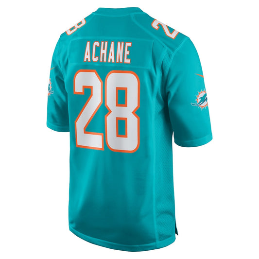 M.Dolphins #28 Devon Achane Aqua Vapor F.U.S.E. Limited Jersey Stitched American Football Jerseys
