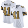 NO.Saints #41 Alvin Kamara White Vapor Untouchable Color Rush Limited Player Jersey Stitched American Football Jersey