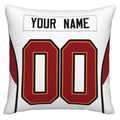 Custom TB.Buccaneers Pillow Decorative Throw Pillow Case - Print Personalized Football Team Fans Name & Number Birthday Gift Football Pillows