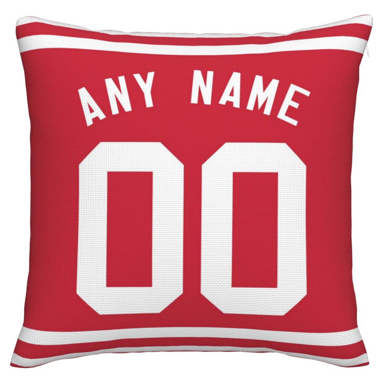 Custom SF.49ers Pillow Decorative Throw Pillow Case - Print Personalized Football Team Fans Name & Number Birthday Gift Football Pillows