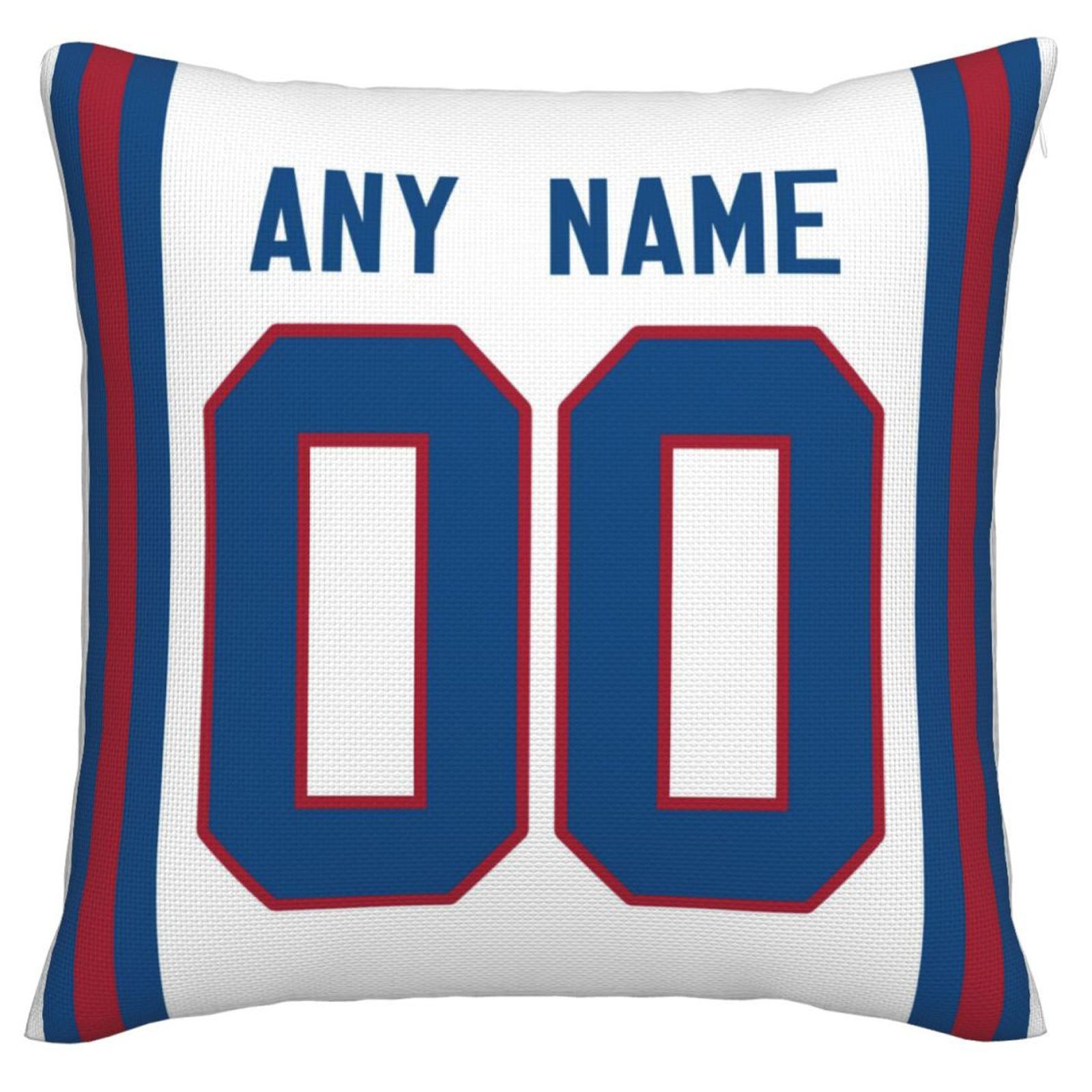 Custom NY.Giants Pillow Decorative Throw Pillow Case - Print Personalized Football Team Fans Name & Number Birthday Gift Football Pillows