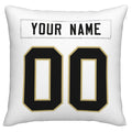 Custom NO.Saints Pillow Decorative Throw Pillow Case - Print Personalized Football Team Fans Name & Number Birthday Gift Football Pillows
