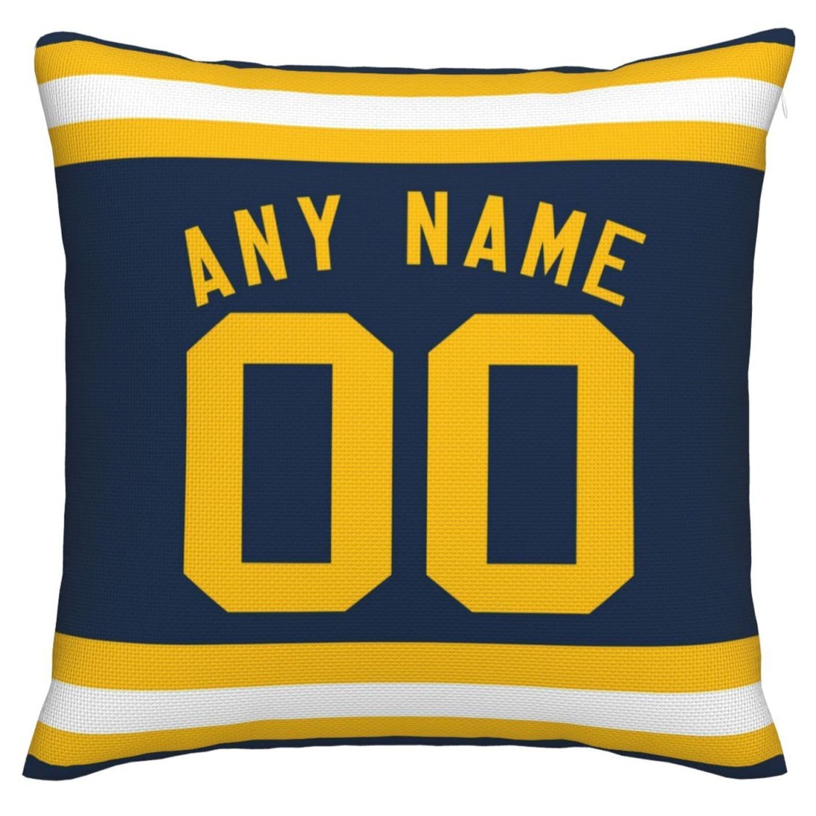 Custom GB.Packers Pillow Decorative Throw Pillow Case - Print Personalized Football Team Fans Name & Number Birthday Gift Football Pillows