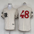 Texas Rangers #48 Cream 2023 City Connect Authentic Jersey Baseball Jerseys