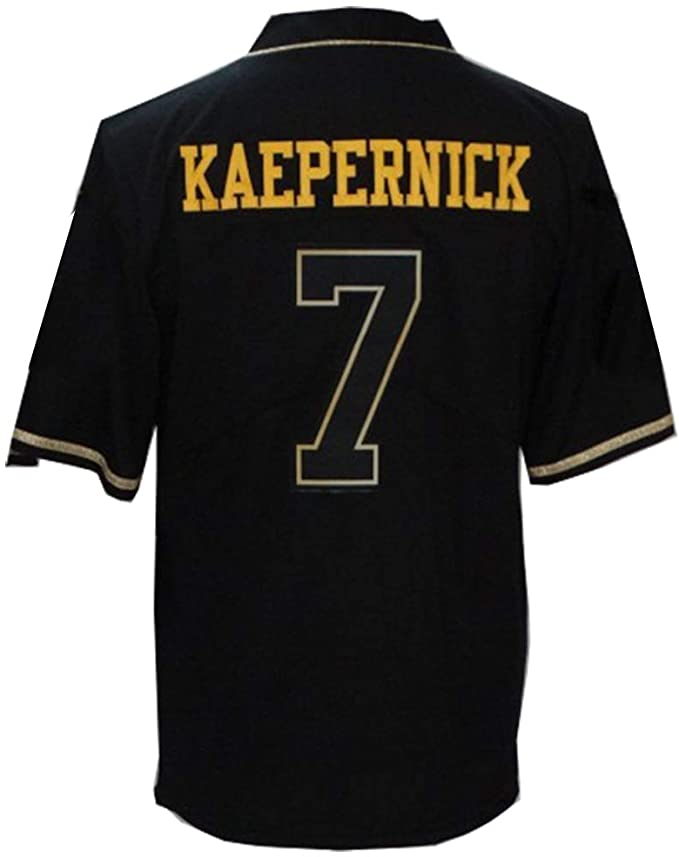 SF.49ers #7 Embroidered Men Colin Kaepernick Jersey American Stitched Football Jerseys