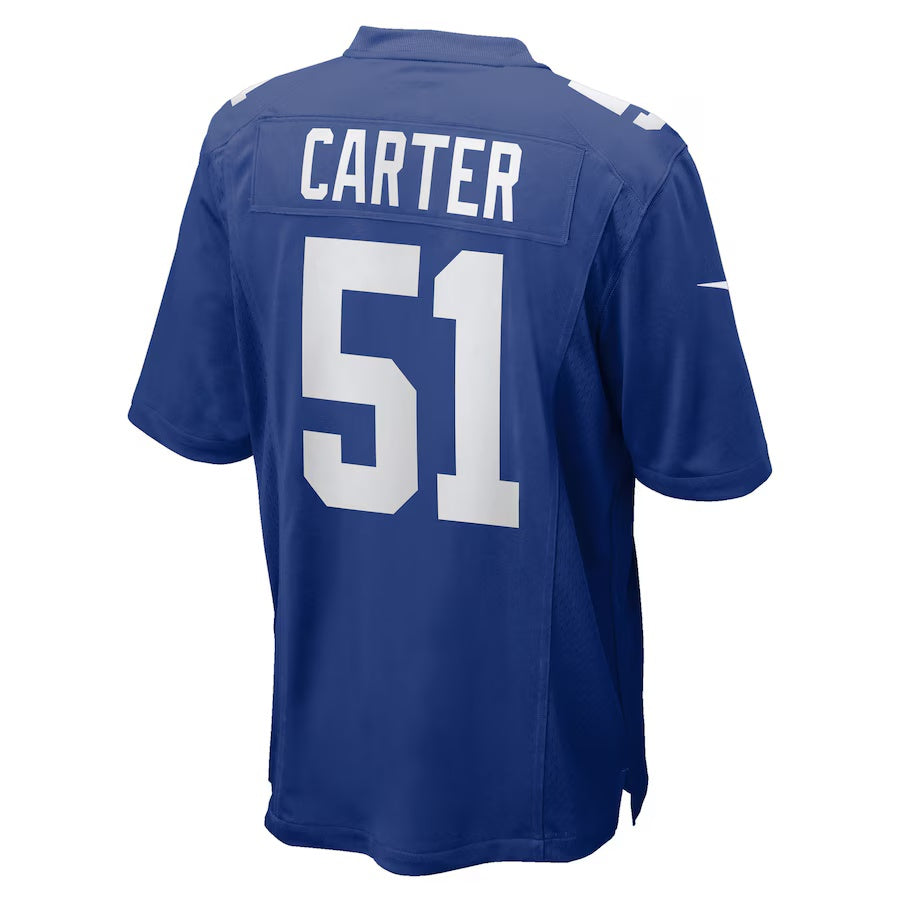 NY.Giants #51 Abdul Carter Royal Vapor F.U.S.E. Limited Jersey Stitched American Football Jerseys