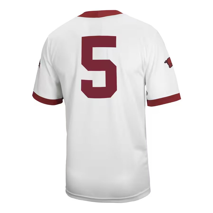 #5 A.Razorbacks Untouchable Football Jersey ¨C White Stitched American College Jerseys