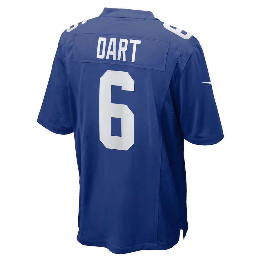 NY.Giants #6 Jaxson Dart Royal Vapor F.U.S.E. Limited Jersey Stitched American Football Jerseys
