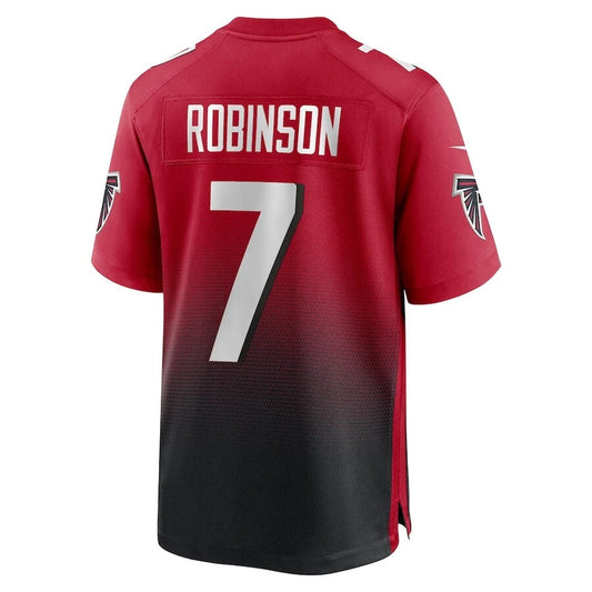 A.Falcons #7 Bijan Robinson Red Vapor F.U.S.E. Limited Jersey