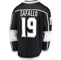 LA.Kings #19 Alex Iafallo Supporters Branded Youth Breakaway Player Jersey Black Stitched American Hockey Jerseys