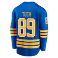B.Sabres #89 Alex Tuch Supporters Branded Home Breakaway Player Jersey Royal Stitched American Hockey Jerseys