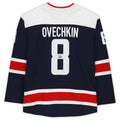 W.Capitals #8 Alex Ovechkin Supporters Authentic Autographed Branded Alternate Breakaway Jersey Navy Stitched American Hockey Jerseys