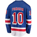 NY.Rangers #10 Artemi Panarin Supporters Branded Premier Breakaway Player Jersey  Blue Stitched American Hockey Jerseys