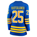 B.Sabres #25 Arttu Ruotsalainen Supporters Branded Home Breakaway Player Jersey Royal Stitched American Hockey Jerseys