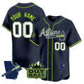 Custom Atlanta Braves Atliens Vapor Premier Limited V2 ¨C All Stitched Baseball Jersey