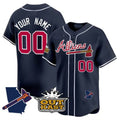 Custom Atlanta Braves Atliens Vapor Premier Limited V2 ¨C All Stitched Baseball Jersey