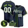 Custom Atlanta Braves Atliens Vapor Premier Limited ¨C All Stitched Baseball Jersey
