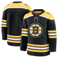 B.Bruins Supporters Home Premium Jersey - Black Stitched American Hockey Jersey