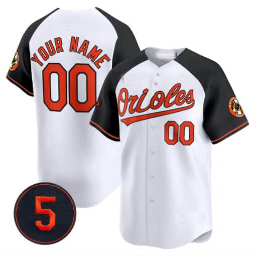 Custom Baltimore Orioles Robinson Patch Vapor Premier Limited V2¨C All Stitched Baseball Jersey