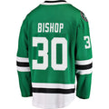 D.Stars #30 Ben Bishop Supporters Branded Breakaway Jersey Kelly Green Stitched American Hockey Jerseys