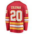 C.Flames #20 Blake Coleman Supporters Branded Home Breakaway Player Jersey Red Stitched American Hockey Jerseys