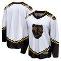 B.Bruins Supporters Branded Special Edition 2.0 Breakaway Blank Jersey White Stitched American Hockey Jerseys