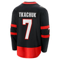 O.Senators Supporters Branded 2020-21 Home Premier Breakaway Player Jersey Black Stitched American Hockey Jerseys