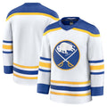 B.Sabres Supporters Away Premium Jersey - White. Stitched American Hockey Jerseys