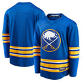 B.Sabres Supporters Branded 2020-21 Home Breakaway Jersey Royal Stitched American Hockey Jerseys