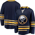 B.Sabres Supporters Breakaway Home Jersey - Blue Stitched American Hockey Jerseys