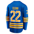 B.Sabres #22 Jack Quinn Supporters Home Breakaway Jersey - Royal Stitched American Hockey Jerseys