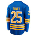 B.Sabres #25 Owen Power Supporters Home Breakaway Player Jersey - Royal Stitched American Hockey Jerseys
