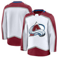 C.Avalanche Supporters Away Premium Jersey - White Stitched American Hockey Jerseys