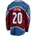 C.Avalanche #20 Ross Colton Supporters Home Breakaway Jersey - Maroon Stitched American Hockey Jerseys