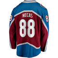 C.Avalanche #88 Martin Necas Supporters Breakaway Player Jersey - Burgundy Stitched American Hockey Jerseys