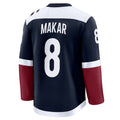 C.Avalanche #8 Cale Makar Supporters Alternate Premium Jersey - Navy Stitched American Hockey Jerseys