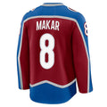 C.Avalanche #8 Cale Makar Supporters Home Premium Jersey - Burgundy Stitched American Hockey Jerseys