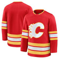 C.Flames Supporters Home Premium Jersey - Red Stitched American Hockey Jerseys