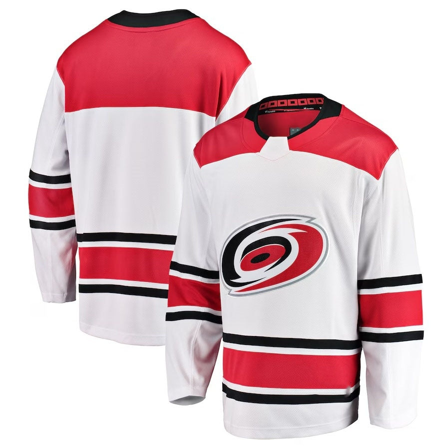 C.Hurricanes Supporters Away Breakaway Jersey - White Stitched American Hockey Jerseys