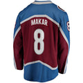 C.Avalanche #8 Cale Makar Supporters Branded Home 2022 Stanley Cup Champions Breakaway Player Jersey Burgundy Stitched American Hockey Jerseys