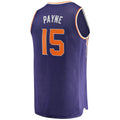 P.Suns #15 Cameron Payne Fanatics Branded  2021-22 Fast Break Replica Jersey Icon Edition Purple Stitched American Basketball Jersey