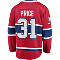 M.Canadiens #31 Carey Price Supporters Branded Breakaway Player Jerse Red Stitched American Hockey Jerseys