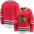 C.Blackhawks Supporters Branded Breakaway Home Jersey  Red Stitched American Hockey Jerseys