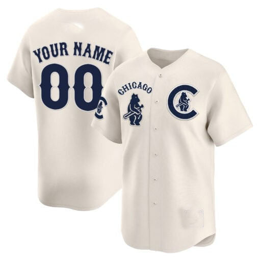 Custom Chicago Cubs Special Vapor Premier Limited V2¨C All Stitched Baseball Jersey