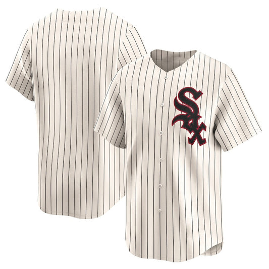 Chicago White Sox Cooperstown Collection Limited Jersey - Cream Stitched Baseball Jersey