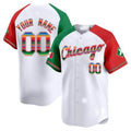 Custom Chicago White Sox Mexico Vapor Premier Limited V3 ¨C All Stitched Baseball Jersey
